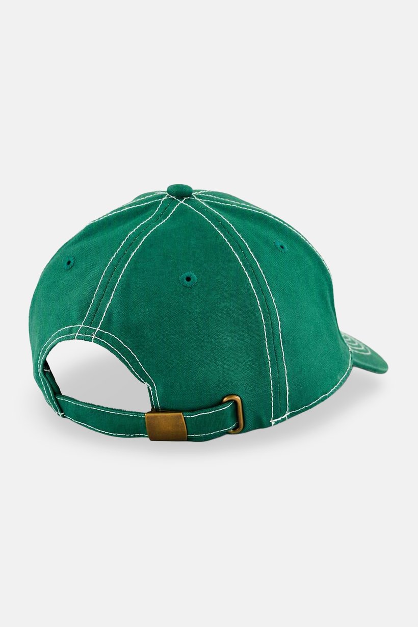 Men Solid Adjustable Cap, Green